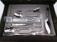 Arcantia Vendome Christofle Silverplate Flatware Set 12 Service 121 pcs Unused