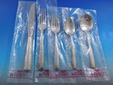 Camellia by Gorham Sterling Silver Flatware Set For 12 Service 63 Pieces New