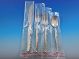 Flower Lane by Oneida Sterling Silver Flatware Set 12 Service 79 pcs New Unused