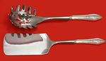 MARY CHILTON ENGRAVED #1 BY TOWLE STERLING ITALIAN PASTA SVR SET 2PC HHWS CUSTOM