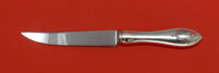 Mount Vernon by Lunt Sterling Silver Steak Knife Serrated HHWS Custom 8 1/2"