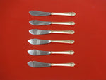 Royal Windsor by Towle Sterling Silver Trout Knife Set 6pc. Custom Made 7 1/2"