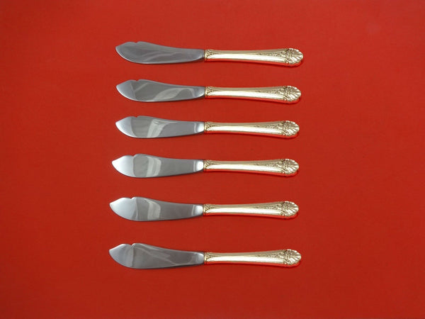 Royal Windsor by Towle Sterling Silver Trout Knife Set 6pc. Custom Made 7 1/2"