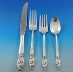 Enchanting Orchid by Westmorland Sterling Silver Flatware Set Service 37 Pieces