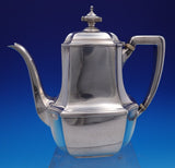 Hampton by Tiffany and Co Sterling Silver Tea Set 5pc w/ Tray (#8964) Wonderful!