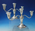 Pointed Antique by Reed and Barton Sterling Silver Candelabra Pair (#5975)