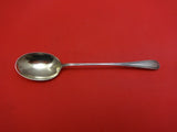 Saxon by Birks Sterling Silver Olive Spoon Not Pierced Gold Washed 5 3/4"