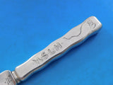 Lap Over Acid Etched by Tiffany Sterling Silver Dessert Knife HHAS Grapes Vines