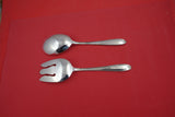 Southern Charm by Alvin Sterling Silver Salad Serving Set AS original  9"