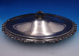 El Grandee by Towle Silverplate Bowl Covered with Glass #2914 22" x 12" (#7596)