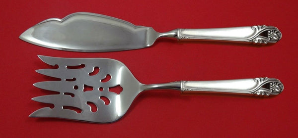 Spring Glory by International Sterling Silver Fish Serving Set 2 Piece Custom