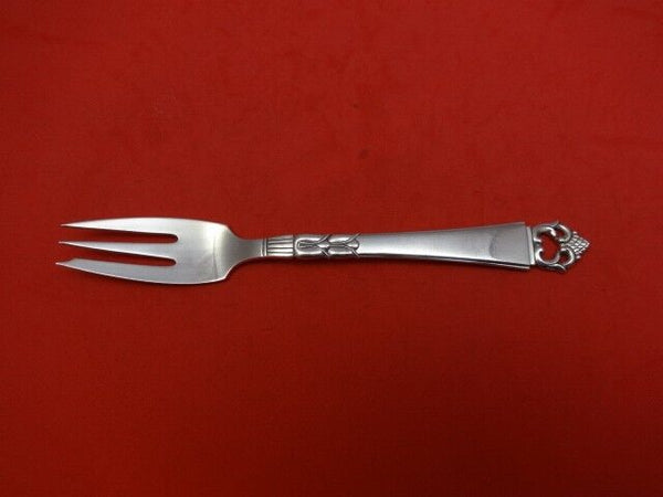 Danish Crown by Frigast Sterling Silver Salad Fork 3-Tine 6 7/8" Flatware
