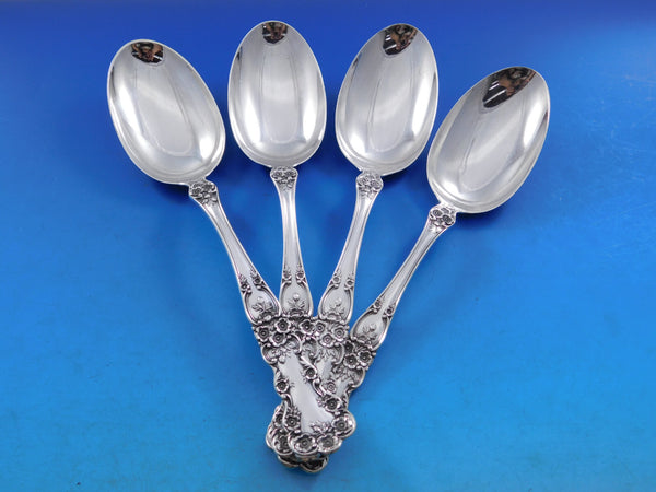 Buttercup by Gorham Sterling Silver Serving Spoon Set of 4 pieces 8 3/8"