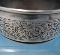 Gorham Sterling Silver Child's Bowl Flowers Scrollwork w/o Insert #B3895 (#6471)