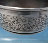 Gorham Sterling Silver Child's Bowl Flowers Scrollwork w/o Insert #B3895 (#6471)