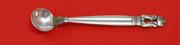 Acorn by Georg Jensen Sterling Silver Mustard Ladle Custom Made 4 3/4" Serving