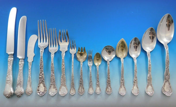 Meadow by Gorham Sterling Silver Flatware Set for 12 Service 198 pieces Dinner