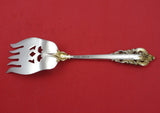 Grande Baroque Gold Accents by Wallace Sterling Silver Beef Fork 7 1/4" Heirloom