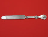 Strawberry by Durgin Coin Silver Tea Knife Flat Handle All Sterling 7 1/2"