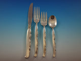 Flower Lane by Oneida Sterling Silver Flatware Set 8 Service 54 pieces