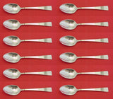 Diadem by Reed and Barton Sterling Silver Teaspoon Set 12 pieces 6"