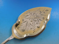 Brite-Cut by Unknown Sterling Silver Ice Cream Server w/Light GW FH AS w/Bird