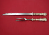 Strasbourg by Gorham Sterling Silver Roast Carving Set 2pc HH WS Knife 16 3/8"