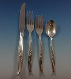 Rose Ballet by International Sterling Silver Flatware Service 12 Set 53 Pieces