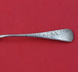 Antique Engraved #8 by Gorham Sterling Silver Sugar Spoon Gold Washed 6 1/4"