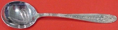 Wedgwood by International Sterling Silver Bouillon Soup Spoon 5 1/2" Silverware