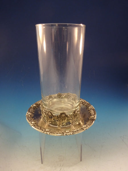 Chrysanthemum by Tiffany and Co Sterling Silver Beverage Holder & Coaster #0171