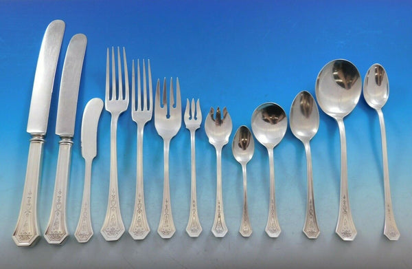 Dorothy Quincy by Reed & Barton Sterling Silver Flatware Service Set 110p Dinner