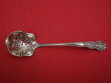 Adolphus by Mount Vernon Sterling Silver Sugar Sifter Ladle Pcd w/ Flower 5 1/2"