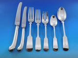 Old English Tipt by Gorham Sterling Silver Flatware Set 8 Service 60 pcs Pistol