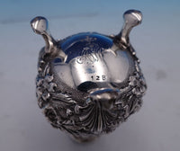 Rose by Stieff Sterling Silver Salt and Pepper Shaker Set 2pc #12B (#7773)