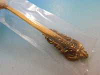 Grande Baroque Gold Wallace Sterling Silver Flatware Set Service 35 pcs Vermeil