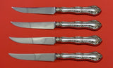 Old Atlanta by Wallace Sterling Silver Steak Knife Set 4pc HHWS  Custom 8 5/8"
