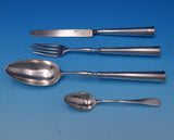 Austrian .812 Silver Traveling Set 6pc in Fitted Leatherette Case (#7566)