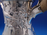 Irish Dublin 1775 Sterling Silver Coffee Pot Swans Birds Swags (#8390)