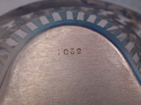 Lafayette by Howard Sterling Silver Bowl 4-lobe Pierced #1052 6 3/4" (#7335)
