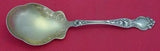 Violet by Wallace Sterling Silver Berry Spoon Gold Washed Large 9" Serving
