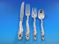 Decor by Gorham Sterling Silver Flatware Set For 24 Service 126 Pieces