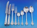 William & Mary by Mappin & Webb Sterling Silver Flatware Set Service 102 pieces