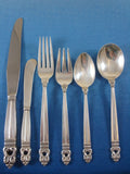 Royal Danish by International Sterling Silver Flatware Set Service 80 Pieces