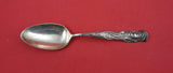 Flora by Shiebler Sterling Silver Teaspoon w/ pond lily #9  5 3/4"