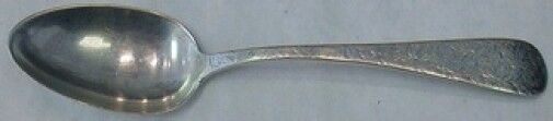 Woodbine Engraved by Seymour Sterling Silver Place Soup Spoon 7"