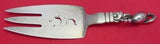 Blossom by Georg Jensen Sterling Silver Fish Serving Fork Pierced with Dolphins
