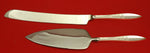 White Paisley by Gorham Sterling Silver Wedding Cake Set Server 2pc Custom HHWS