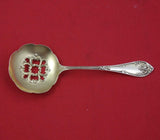 Rustic by Towle Sterling Silver Nut Spoon Goldwashed 4 3/8"