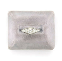 14k Gold Art Deco .37ct Genuine Natural Diamond Filigree Engagement Ring #J5445